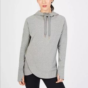 NWT Sweaty Betty Escape Luxe Hoodie Asymmetric Hem